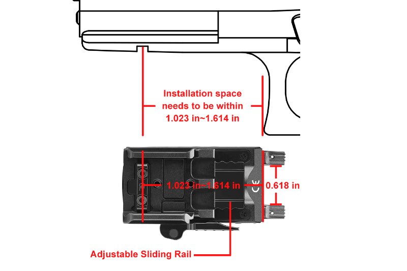 OLIGHT Baldr Mini Tactical Flashlight & Green Laser Combo (Desert Tan)