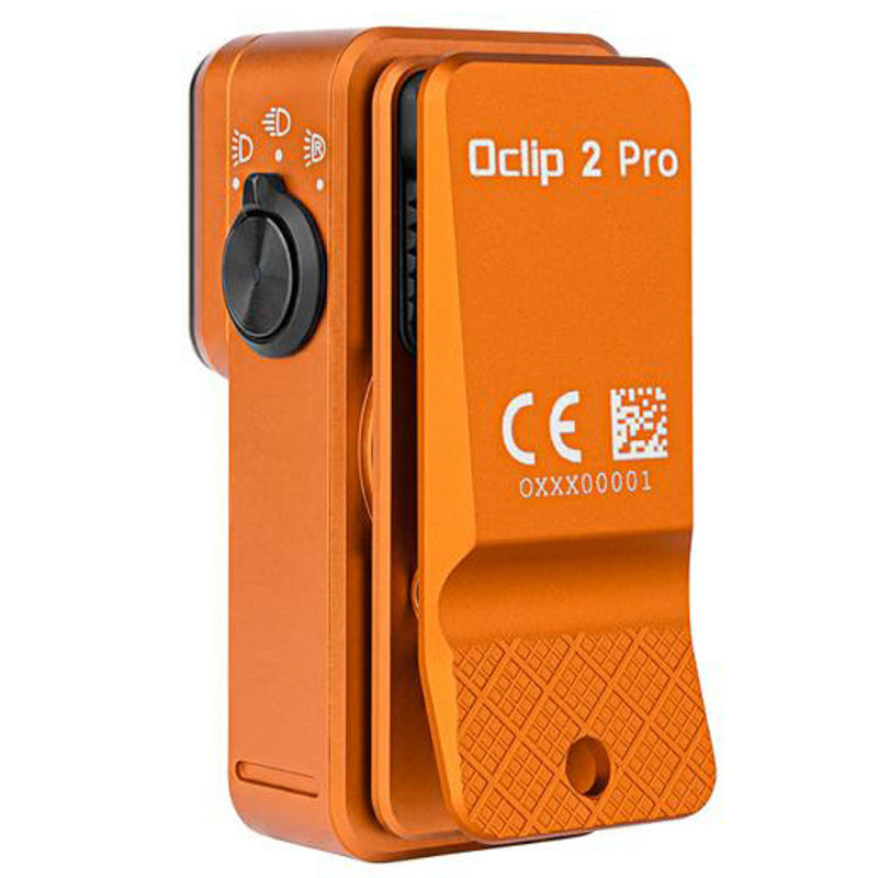 OLIGHT Oclip 2 Pro Clip Style Flashlight - Orange