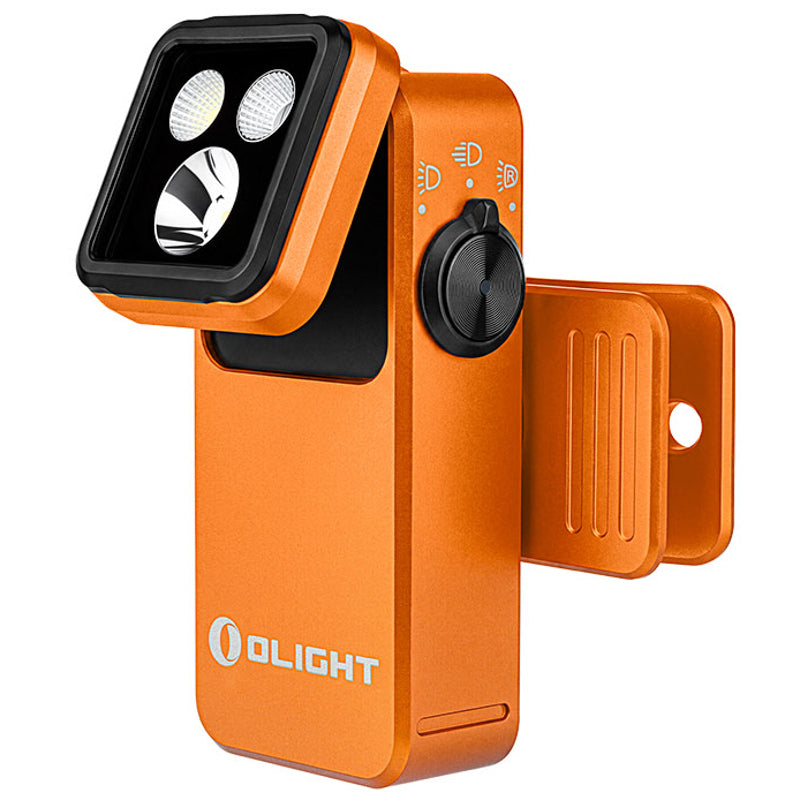 OLIGHT Oclip 2 Pro Clip Style Flashlight - Orange
