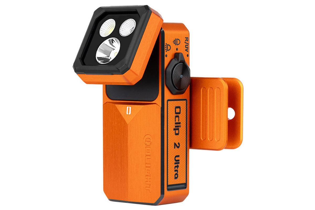 OLIGHT Oclip 2 Ultra Clip Style Flashlight (Orange)