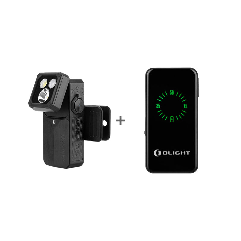 OLIGHT Oclip 2 Ultra Premium Clip Style Flashlight with Charging Dock
