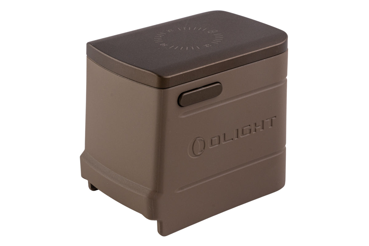 OLIGHT Osight 3 MOA Rechargeable Reflex Green Dot Sight with Magnetic Charging Cover (FDE)