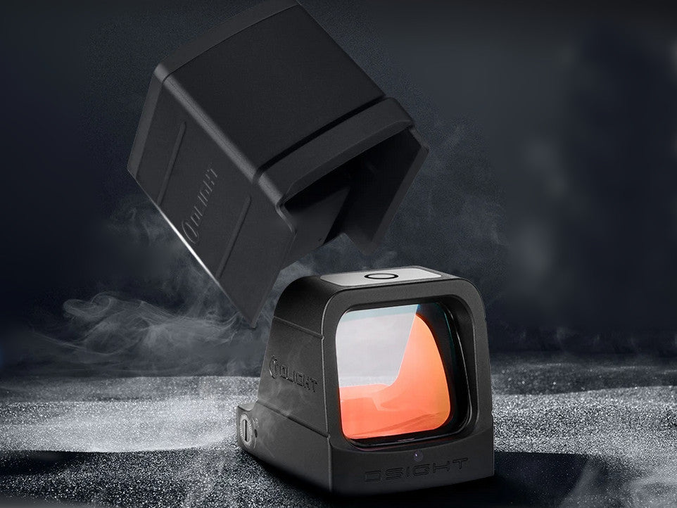 OLIGHT Osight Reflex RDS Red Dot Sight (3 MOA w/ Magnetic Charging Cov ...