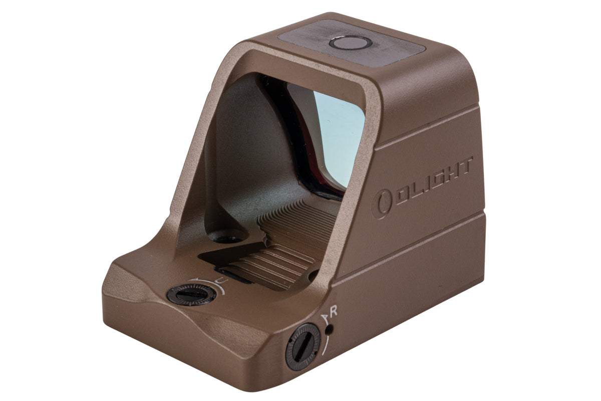 OLIGHT Osight 3 MOA Rechargeable Reflex Red Dot Sight with Magnetic Charging Cover (FDE)