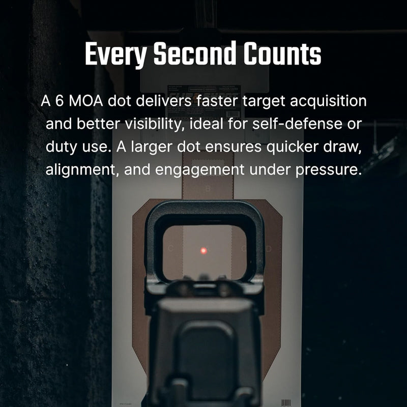 OLIGHT SE Enclosed Micro Green Dot Sight - BK (6MOA Green Dot)
