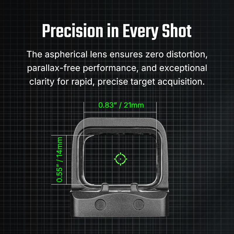 OLIGHT SE GN Enclosed Micro Green Dot Sight (MRS Green Dot)