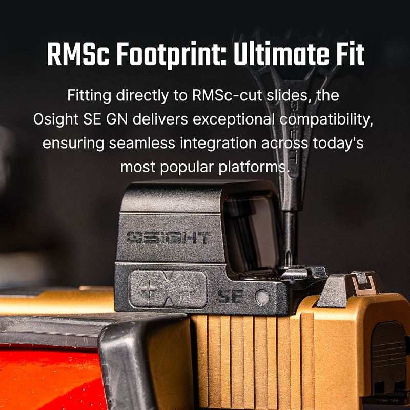OLIGHT SE GN Enclosed Micro Green Dot Sight (MRS Green Dot)
