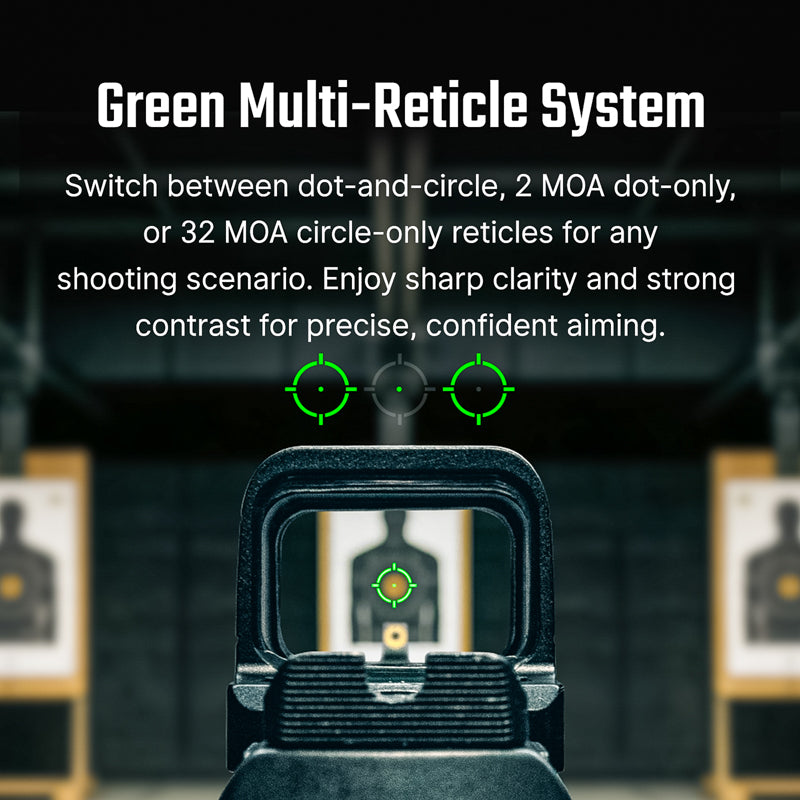 OLIGHT SE GN Enclosed Micro Green Dot Sight (MRS Green Dot)