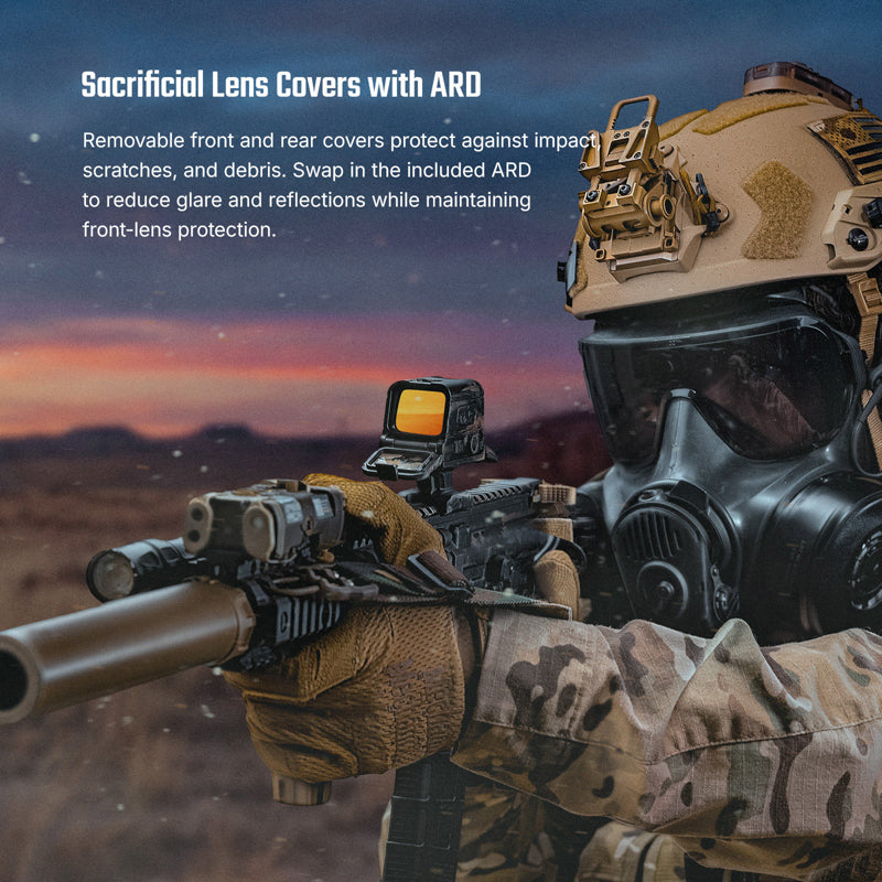OLIGHT Osight R Micro Enclosed Red Dot Sight with Multi-Reticle System