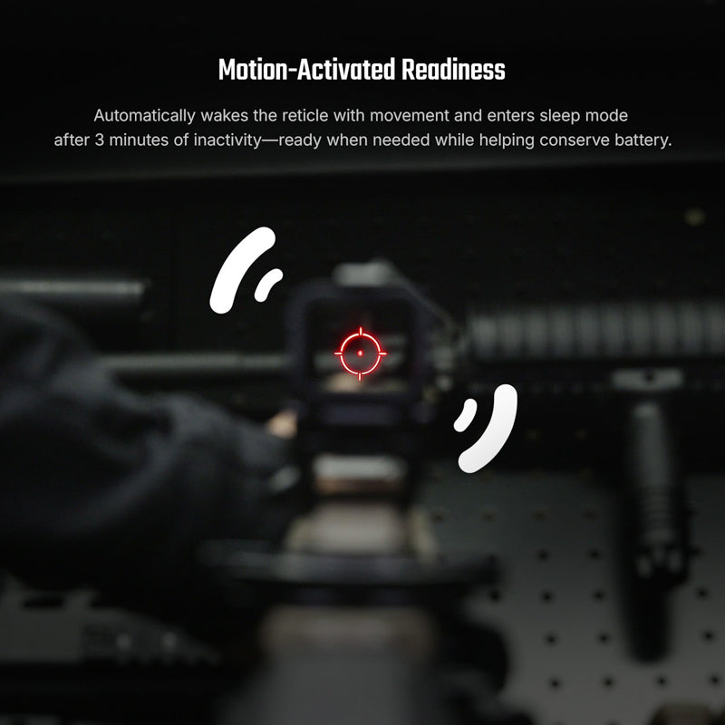 OLIGHT Osight R Micro Enclosed Red Dot Sight with Multi-Reticle System