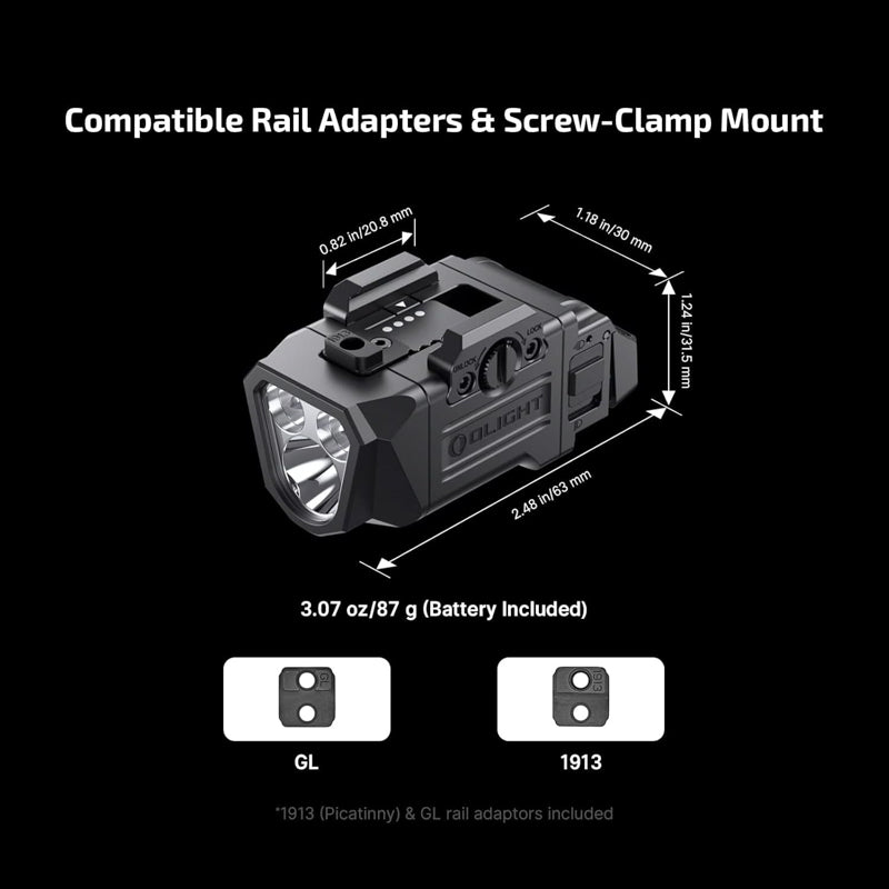 OLIGHT PL-X Dual Beam Tactical Light