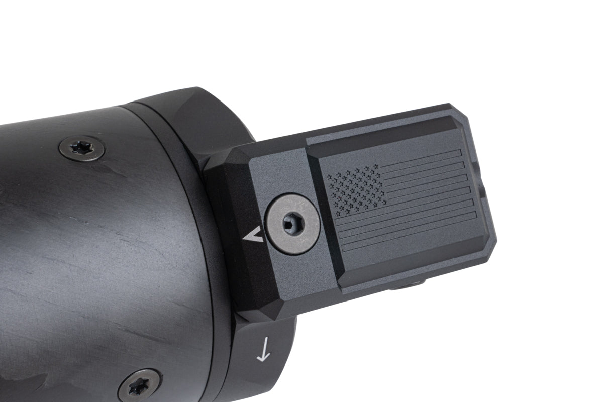 OMG U Style 5.5 inch Carbon Fiber Front Shield (20mm Picatinny)