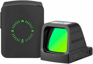 OLIGHT Osight X Reflex Green Dot Sight w/ Magnetic Charging Cover (3 MOA Dot & 32 MOA Circle)
