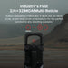 Osight XR Enclosed Multi-Reticle Red Dot Sight