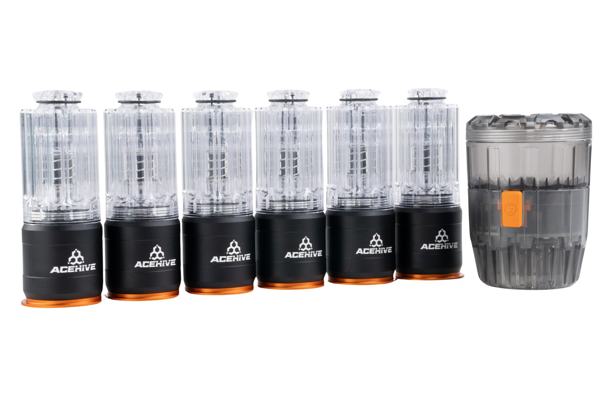 ACETECH ACEHIVE X Spawner Smash Pack (80rds bbs) (ACEHIVE Cartridges X 6pcs)