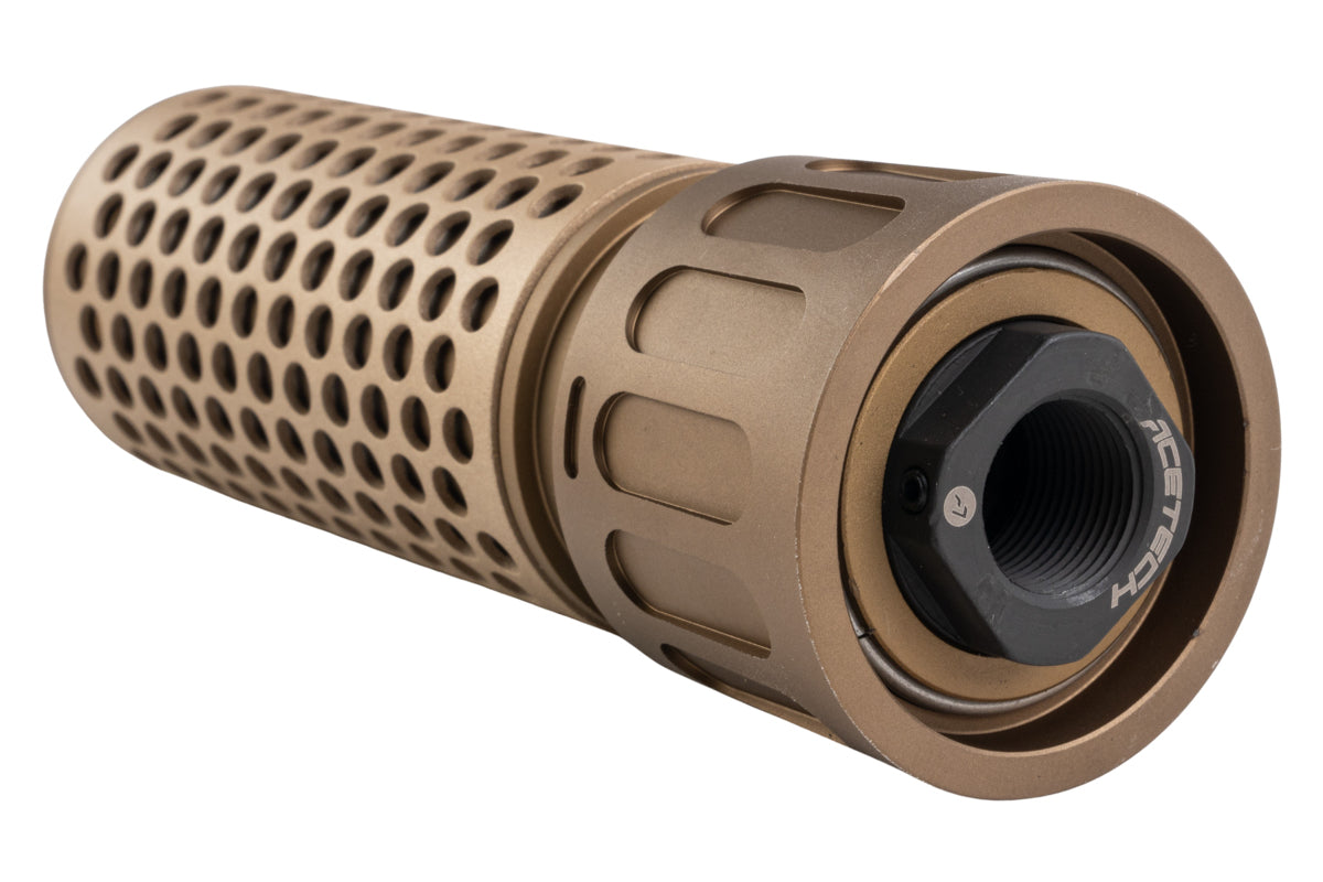 ACETECH Predator MKII Tracer Suppressor Unit (M14CCW) w/ Brighter R inside (Tan)