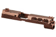 PH+ Aluminum Competition Lightweight Slide For VFC SIG Sauer P320/ M17 Airsoft (Bronze)