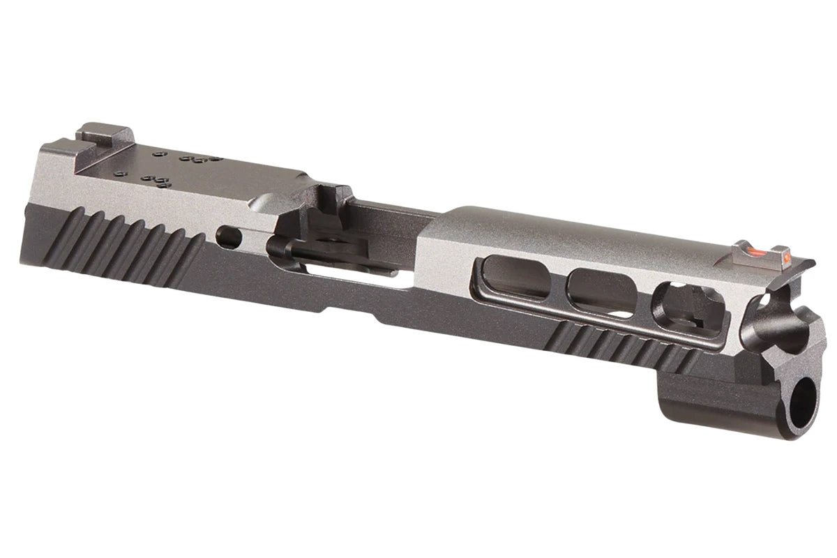 PH+ Aluminum Competition Lightweight Slide For VFC SIG Sauer P320/ M17 Airsoft (Iron Grey)