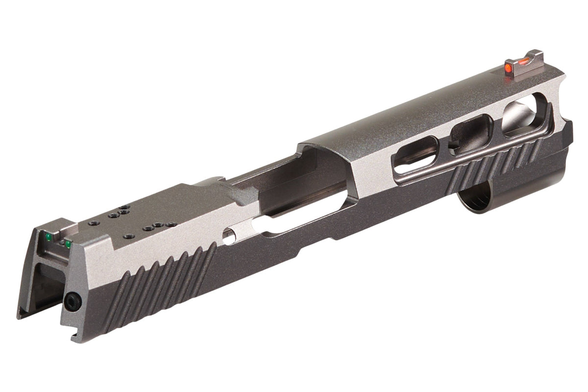 PH+ Aluminum Competition Lightweight Slide For VFC SIG Sauer P320/ M17 Airsoft (Iron Grey)