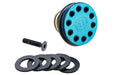 GATE EON POWER HYBRID Piston Head (CNC) With Weight Pad Set Rev. 3