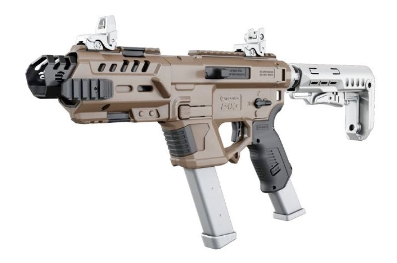 Recover Tactical P-IX Modular AR Platform for GSeries Airsoft Pistol (P-IX+Basic, PG9 Grip/ Tan)