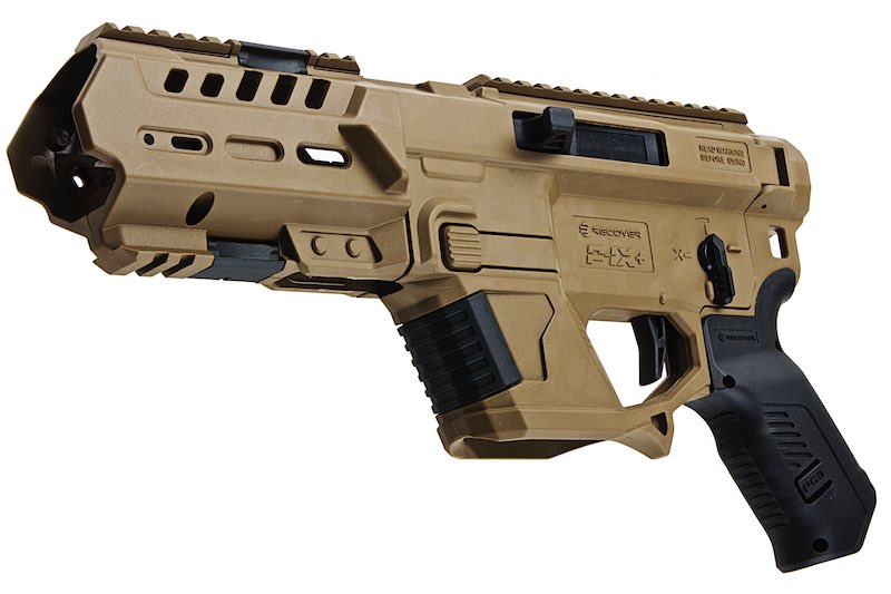 Recover Tactical P-IX Modular AR Platform for GSeries Airsoft Pistol (P-IX+Basic, PG9 Grip/ Tan)