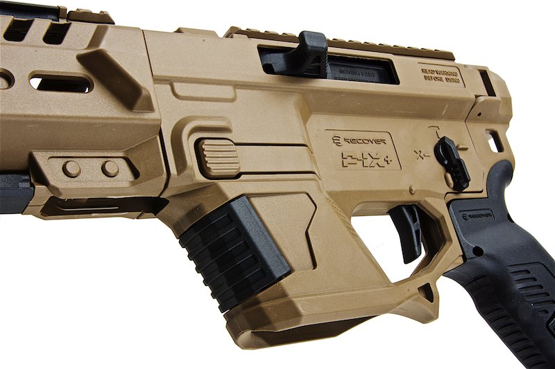 Recover Tactical P-IX Modular AR Platform for GSeries Airsoft Pistol (P-IX+Basic, PG9 Grip/ Tan)