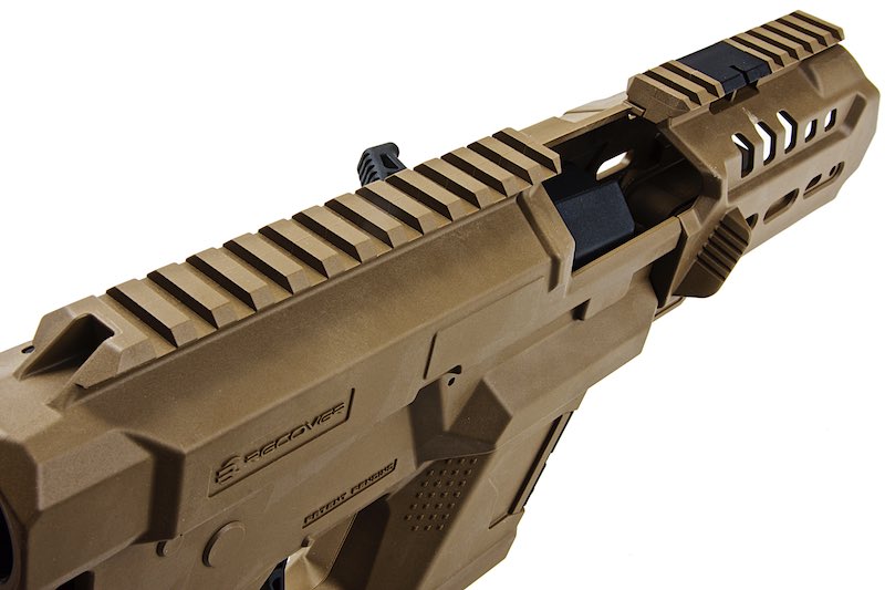 Recover Tactical P-IX Modular AR Platform for GSeries Airsoft Pistol (P-IX+Basic, PG9 Grip/ Tan)