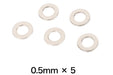 Prometheus Gearbox Adjustment Shim Set (5 sizes × 5pcs each)