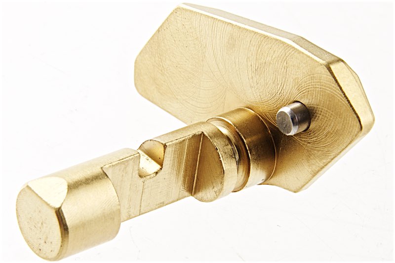Pro Arms CNC Steel Takedown Lever V1 For SIG Sauer M17 / M18 GBB Airsoft Pistol (Titanium Gold)