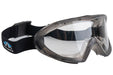 Pyramex Capstone Direct/Indirect Vent Safety Goggles with Gray Frame and Dual Clear Anti-Fog Lens