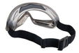 Pyramex Capstone Direct/Indirect Vent Safety Goggles with Gray Frame and Dual Clear Anti-Fog Lens