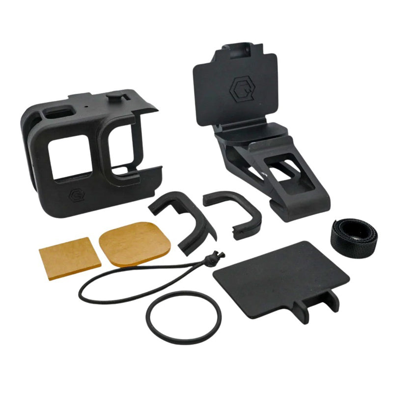 Qcamgear Cap Mount Combo Set for Insta360 Action Camera (High)