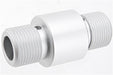 Revanchist Airsoft Aluminum 9.5 inch Outer Barrel Set For Tokyo Marui MWS GBB (Matt Silver)