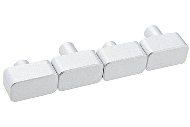 Revanchist Airsoft Aluminum Magazine Base Pad Lock For Tokyo Marui Hi Capa GBB Pistol (4pcs)