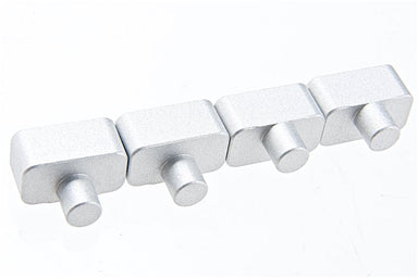 Revanchist Airsoft Aluminum Magazine Base Pad Lock For Tokyo Marui Hi Capa GBB Pistol (4pcs)