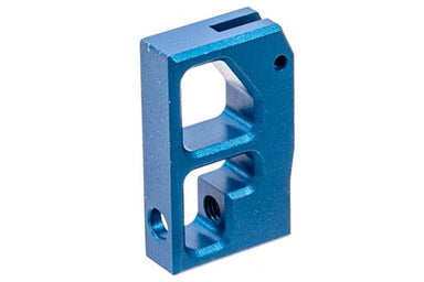Revanchist Airsoft Type B Aluminum Flat Trigger For Hi Capa GBB Airsoft (Blue)