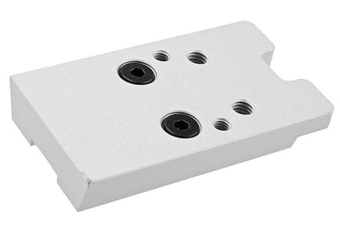 Revanchist Airsoft Red Dot Plate (High Mount) For Novritsch SSP5 GBB Airsoft (Silver/ RMR & RTS-2)