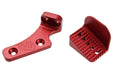 Revanchist Airsoft INF Style Adjustable Thumb Rest For Tokyo Marui Hi Capa GBB Airsoft (Red)