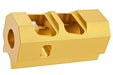Revanchist Airsoft INF Style Compensator For Tokyo Marui Hi Capa GBB Airsoft (14mm CCW/ Gold)