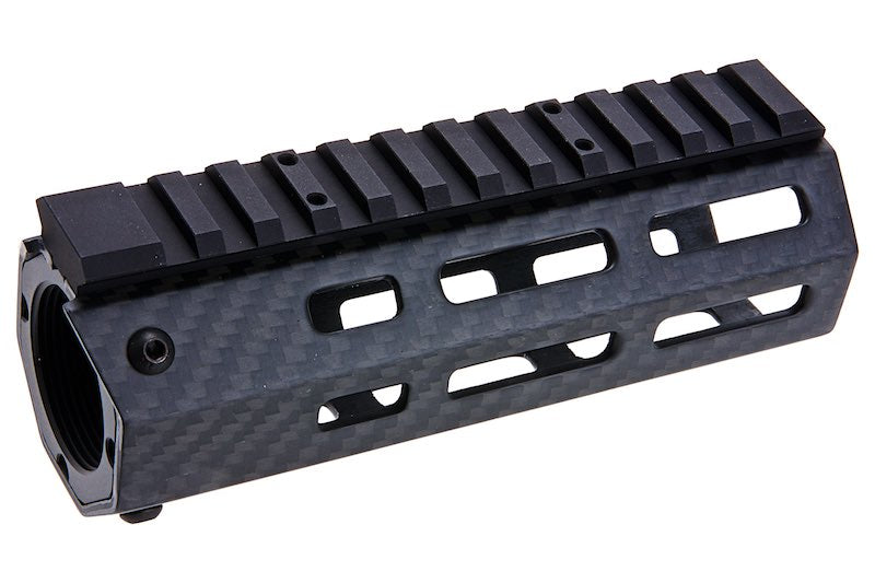 Revanchist Airsoft 5.5inch Lightweight Carbon Fiber Handguard For Tokyo Marui M4 MWS GBB Airsoft