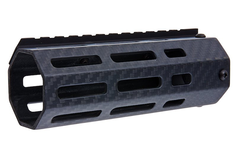 Revanchist Airsoft 5.5inch Lightweight Carbon Fiber Handguard For Tokyo Marui M4 MWS GBB Airsoft