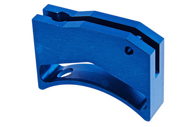 Revanchist Airsoft Aluminum Flat Trigger For Hi Capa GBB Airsoft (Type D/ Blue)