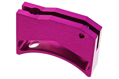 Revanchist Airsoft Aluminum Flat Trigger For Hi Capa GBB Airsoft (Type D/ Purple)