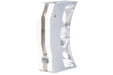Revanchist Airsoft Type E Aluminum Curved Trigger For Hi Capa GBB Airsoft (Silver)