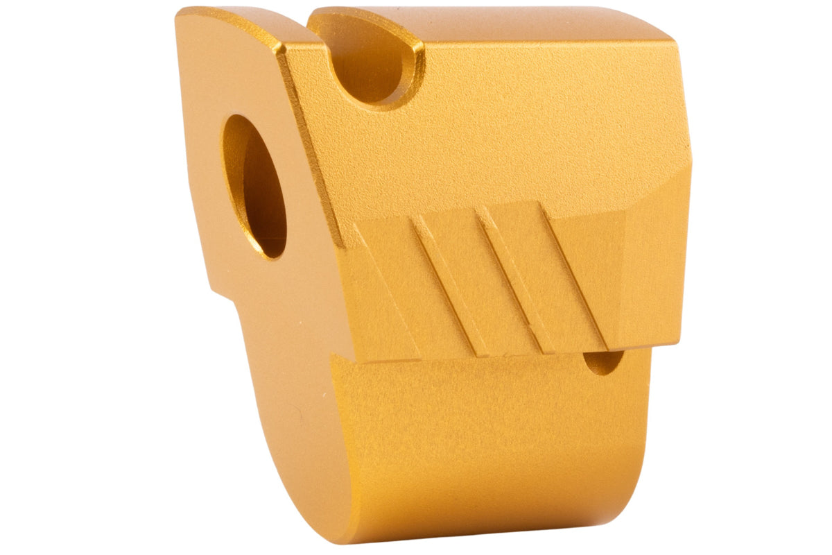 Revanchist Airsoft Compensator For SIG Sauer M17/ M18/ P320 GBB Airsoft (Type A/ Gold)