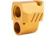 Revanchist Airsoft Compensator For SIG Sauer M17/ M18/ P320 GBB Airsoft (Type A/ Gold)