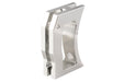 Revanchist Airsoft CNC Aluminum Curved Trigger For Tokyo Marui Hi Capa GBB Airsoft (Type F/ Silver)