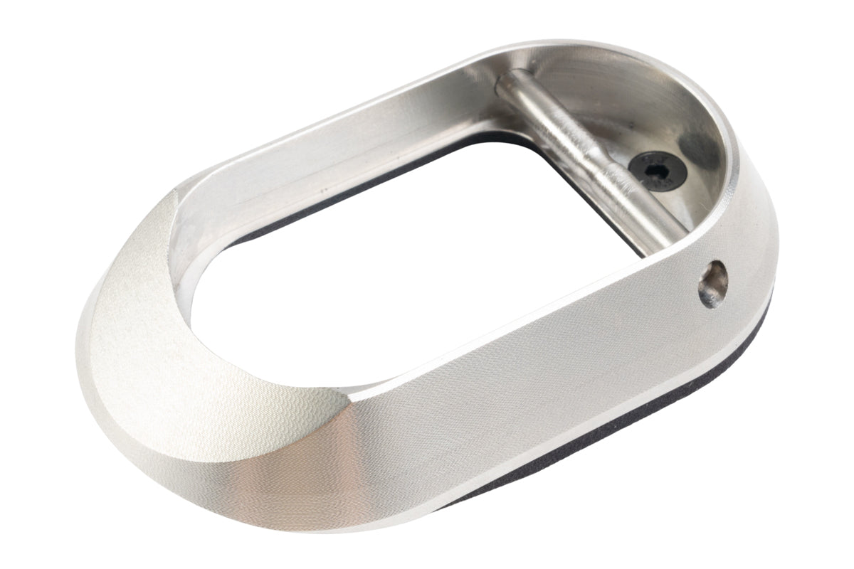 Revanchist Airsoft Stainless Steel Standard Type Magwell For Tokyo Marui Hi Capa GBB Airsoft (For Aluminum Grip Only)