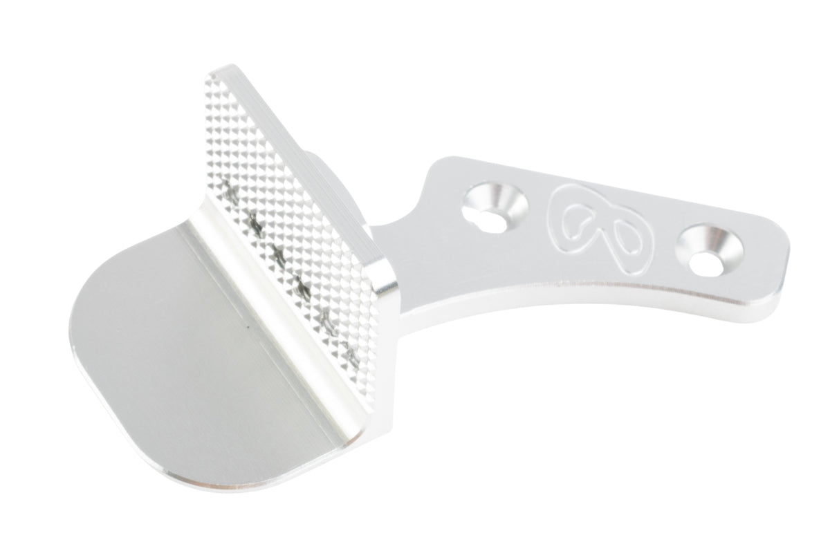 Revanchist Airsoft INF Style Adjustable Thumb Rest V2 For Tokyo Marui Hi Capa GBB Airsoft (Silver)